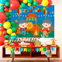 Comprar Kit Festa Junina Decoração Arraia Eva 39 Pçs Decoração Fácil