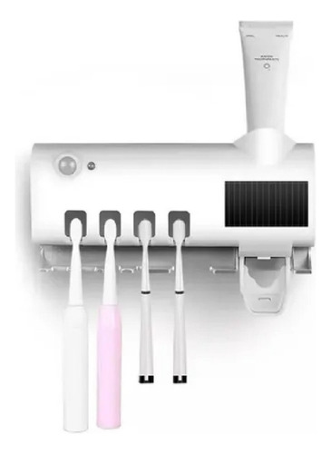 Soporte Esterilizador Cepillos Dispensador Crema Dental