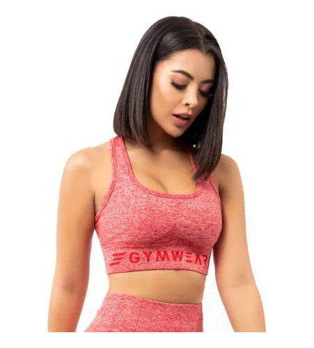 Top Deportivo Seamless 600001 Rojo Jaspe