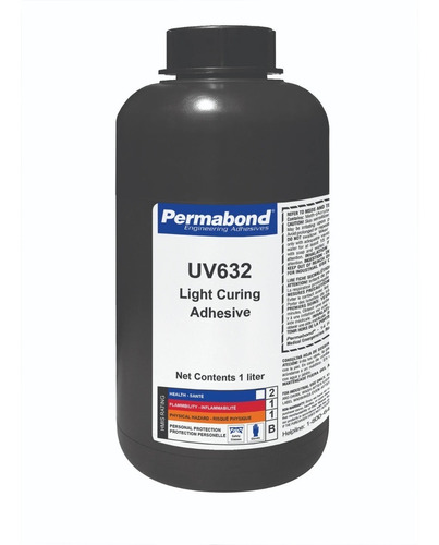 Pegamento Uv Para Uso En Plásticos Permabond Uv632 1000ml