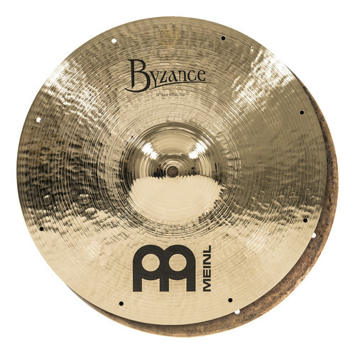 Meinl B-14fh Hi-hats Platillo 14 Pulgadas Byzance Batería Color Dorado