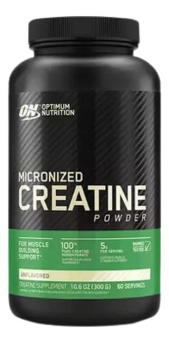 On - Optimum Nutrition Creatina Micronizada Pote De 300g