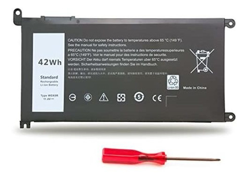 Wdx0r Batería T2jx4 Para Inspiron De Dell 13-5000 Kztdw