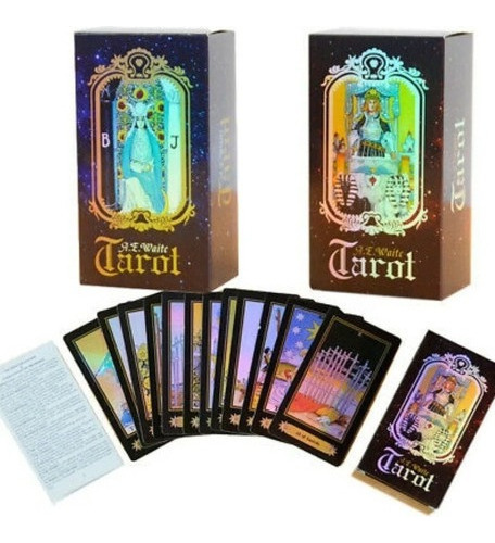 Tarot Rider Waite Versão Holográfica Versão Bruxa