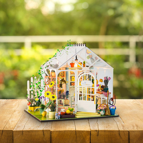 Kits De Casas De Muñecas En Miniatura Para Hacer Tú Mismo