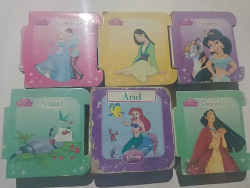 Mini Libros Princesas Disney Vintage Ensamblables Lote De 6