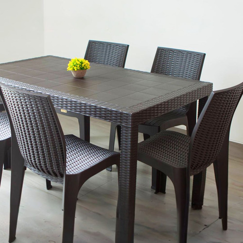 Mesa Ratán Rectangular 150x87x77