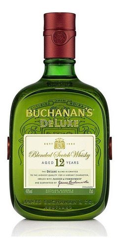 Caja De 12 Whisky Buchanans Blend 12 Años 750 Ml