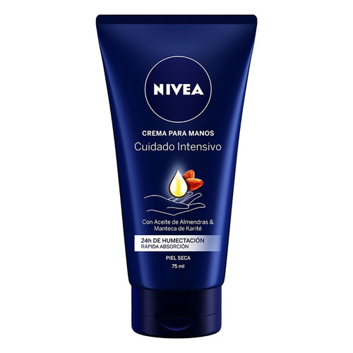 Crema Para Manos Nivea Cuidado Intensivo Humectante 75 Ml