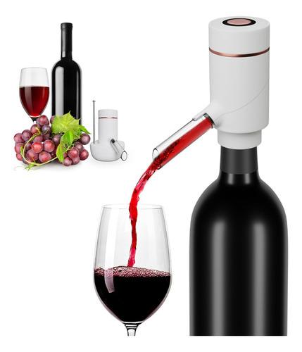 Dispensador Eléctrico Y Aireador De Vino Tinto Integrado