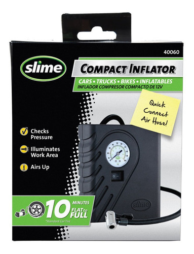 Inflador De Cauchos Slime Compacto