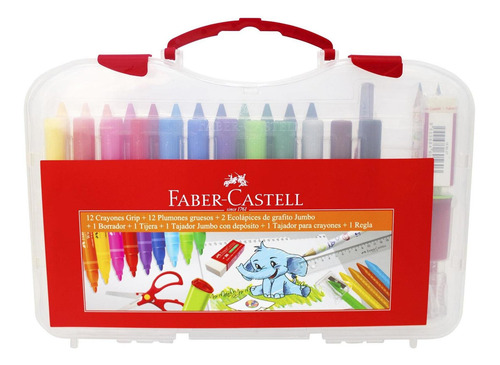 Imagen 2 de 5 de Pack Pre Escolar Faber-castell