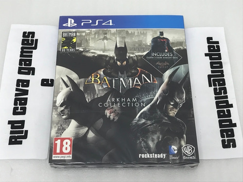 Batman Arkham Collection Steelbook Edition Ps4 