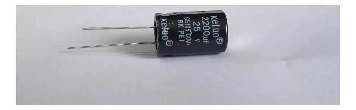 Terceira imagem para pesquisa de capacitor eletrolitico 2200uf 25v