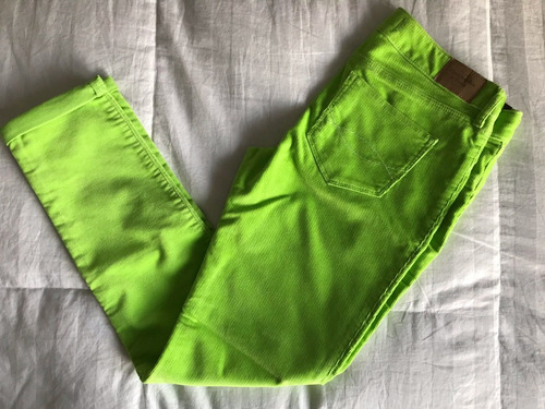 Pantalón Abercrombie & Fitch Para Mujer Verde Talla 6