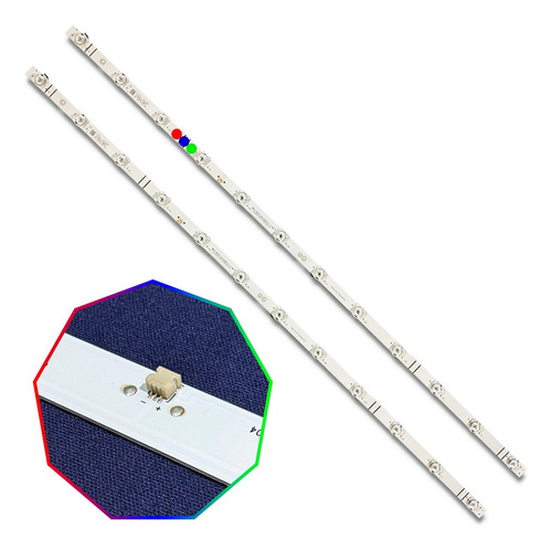 Dt Leds Para 43h4000gm 43h5500g 43h4000gm 2t - Aluminio