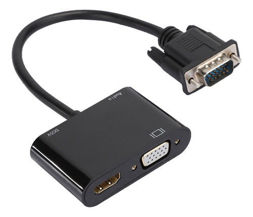 Cable Conversor De Vídeo Vga A Hdmi Vga Hd Plug-and-play A