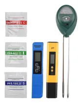 Comprar Paquete De 3 Medidores De Ph Tds Ppm Y Medidor De Ph De Suel