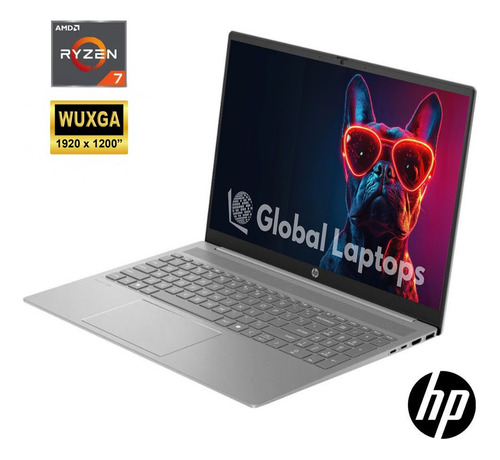 HP Pavilion AMD Ryzen 7 8840U 8Gb 512Gb SSD Pantalla 16 WUXGA 1920 x 1200 Windows Instalado Laptop 16-AG0070WM