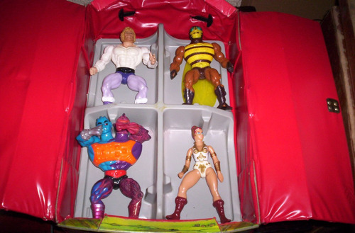 Heman Collectors Case Figura Vintage 1984 Castillo Grayskull (Usado)
