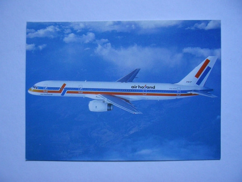 Postal Linea Aérea Holandesa,coleccionable,avión.