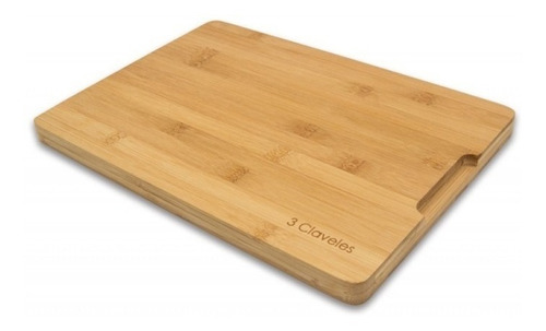 Tabla De Corte Cocina 33 X 23 Cm Tres Claveles Bambu 4665 Nombre Del Diseño Tabla Para Cortes Color Marrón