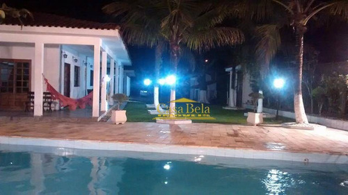 Chácara Com 6 Dormitórios À Venda, 2500 M² Por R$ 980.000 - Umuarama - Itanhaém/sp - Ch0042
