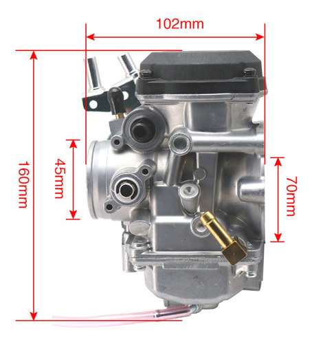 Carburador De Motocicleta De 40 Mm Compatible Con Harley Cv