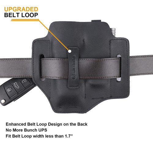 Nuevo Funda Multiherramienta, Funda De Cuero Edc For Hombre