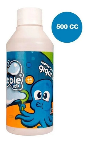 Repuesto Liquido Burbujero 500 Bubble Lab Burbujas Gigantes