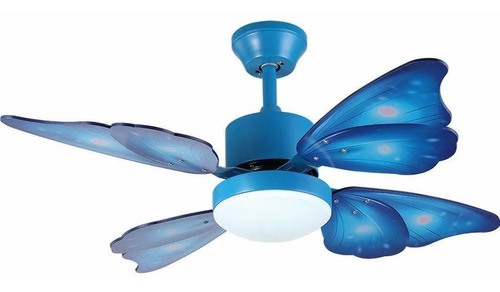 Aunevn Ventilador Techo Lampara Moderno Minimalista Mariposa