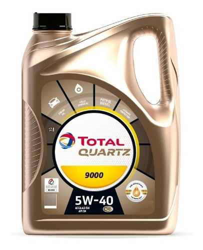 Aceite Total Quartz 9000 5w40 100 % Sintético Z.norte