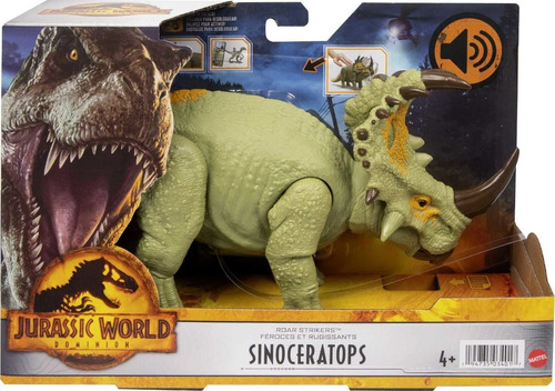 Dinosaurio Sinoceratops Jurassic World Original Con Sonidos