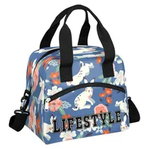 Comprar Qsirbc Almuerzo Caja Tote Aislado Bolsa De Almuerzo Wwdpb
