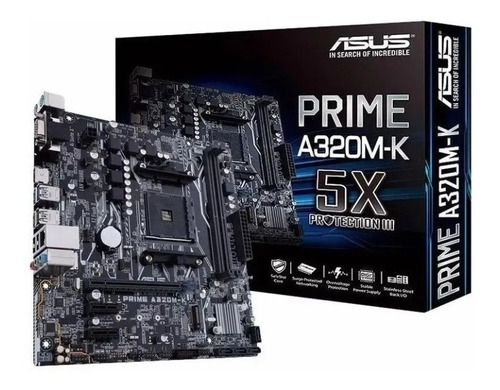 Placa Mãe Asus Prime A320m-k  - Openbox