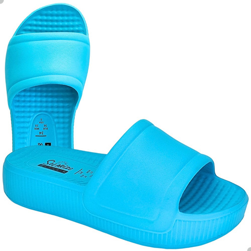 Chinelo Slide Ramarim Plataform Sola Alta Nuvem Marshmellow