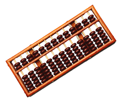 Baco De Madera Soroban Chino De 13 Columnas, Educación