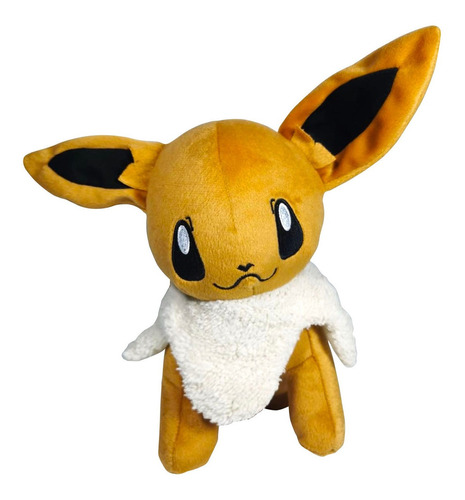 Peluche Pokemon Eevee Altura 29cm Gran Calidad Comic