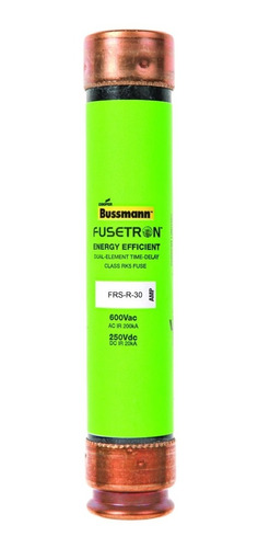 Bussman Fusible Dual Rk5 Retar 600v 30 Amps Frs-r-30