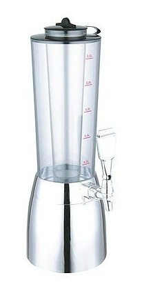 Torre Dispenser Tubo Frio Hielo 2,5 L Bebidas Cerveza Fernet