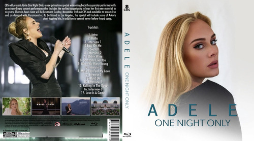 Adele One Night Only 2021 En Bluray.