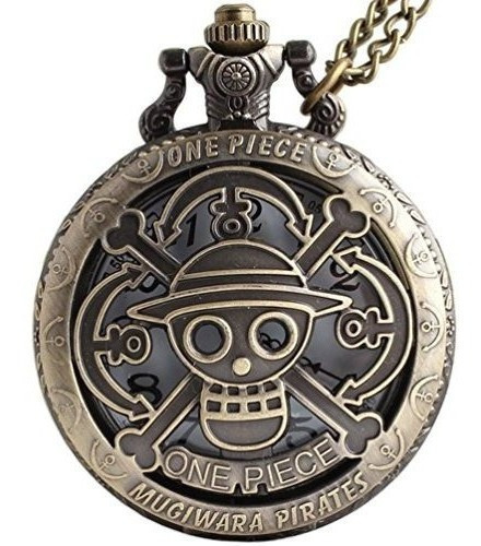 Reloj De Bolsillo De Cuarzo Con Diseño De One Piece