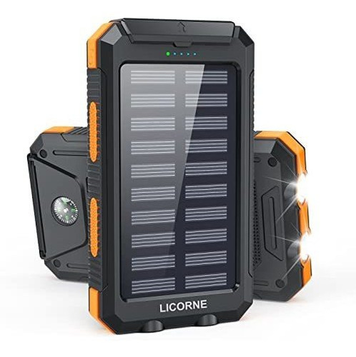 Cargador Solar Power Bank Carga Rapida 30000mah Portatil Cel