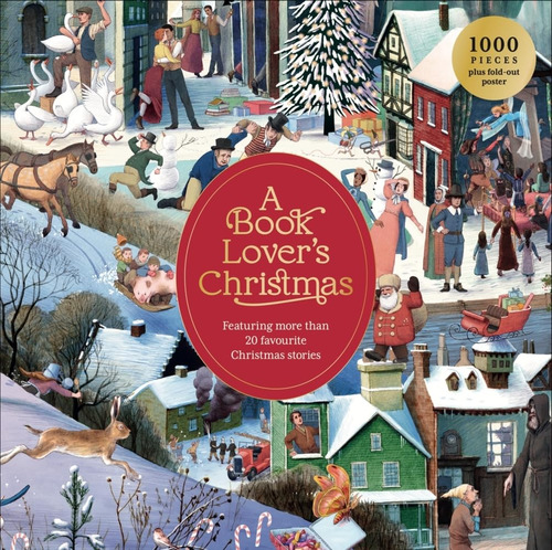 Rompecabezas Laurence King A Book Lover's Christmas, 1000 Pi