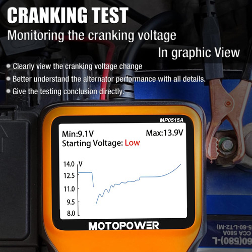 Motopower Mp00205a 12v 800ma Cargador De Batería Mantenedor