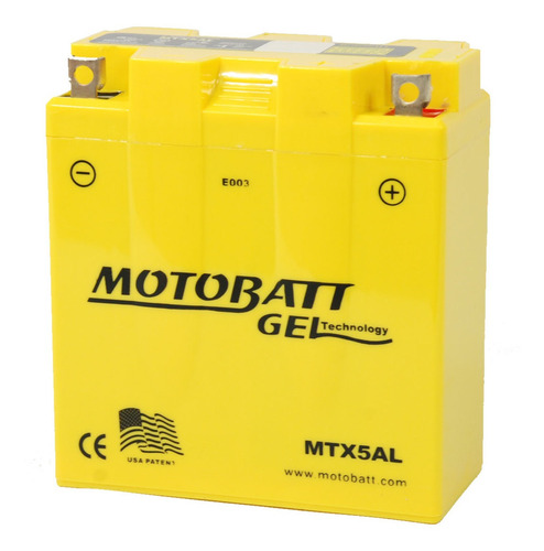 Bateria Motobatt Gel Mondial Ld H 110 Cc