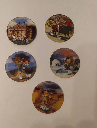 Tazos Askitazos ,chester 3d Y Animaniacs - Pepsico C/u