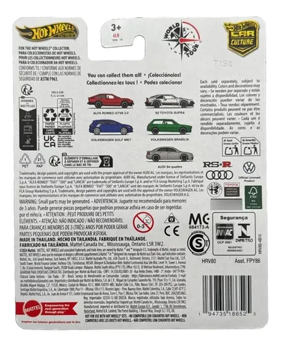 Hot Wheels Premium Alfa Romeo Gtv6 3.0 + Obsequio