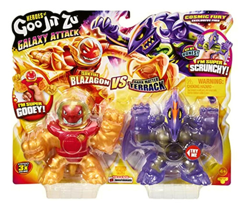 Heroes Of Goo Jit Zu Galaxy Attack, Figura De Acción Furia
