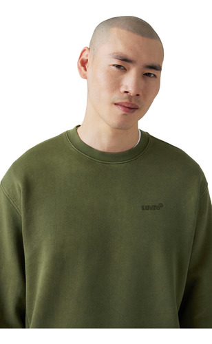 Polerón Hombre Authentic Crew Verde Levis A9244-0020